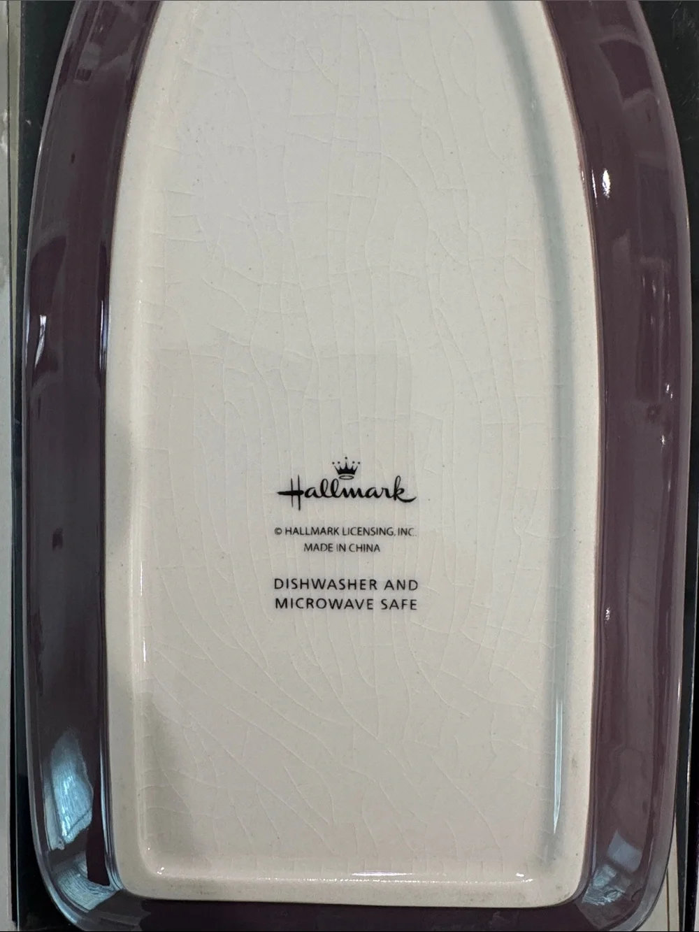 Hallmark Winebottle Shape Servering Plater with Spreader NWOT